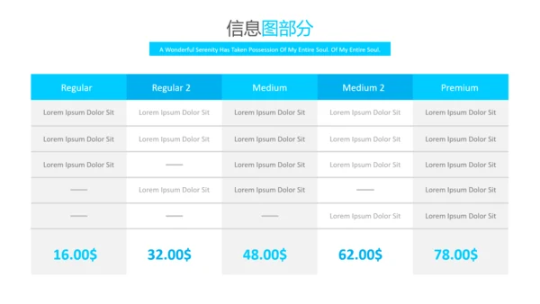 蓝色简洁创意版式公司简介商务PPT模板