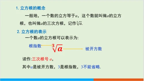 6.2 立方根 教学课件--人教版初中数学七年级下