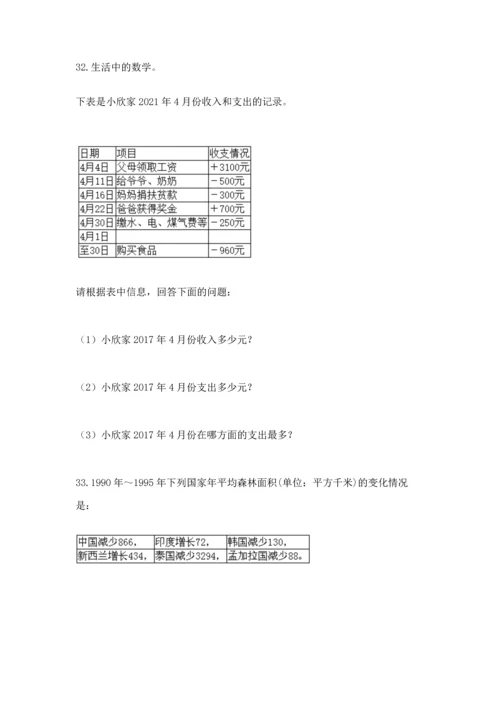 六年级小升初数学应用题50道含答案（新）.docx