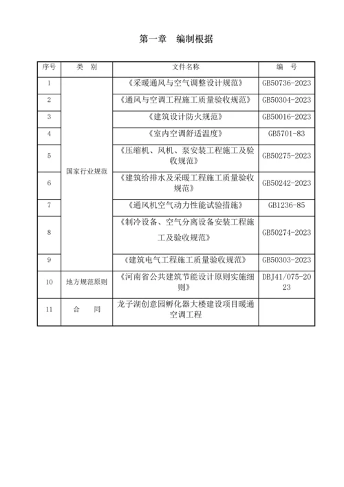 暖通空调工程施工组织设计概述.docx