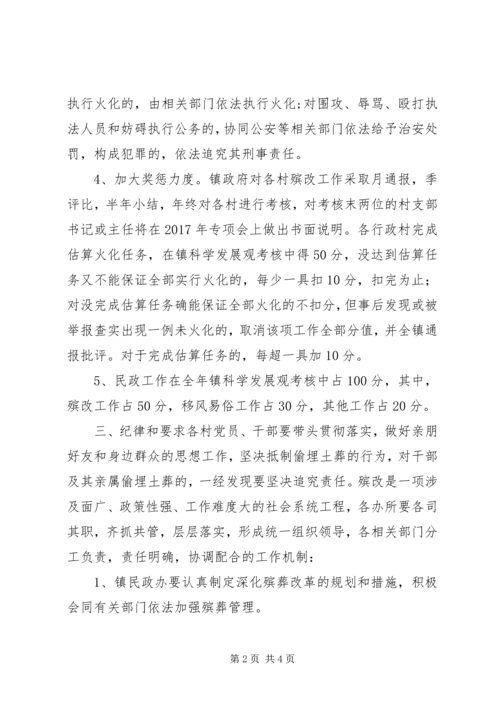 镇人民政府XX年殡改工作方案.docx