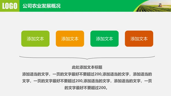 水果蔬菜农业招商农产品宣传通用PPT模板
