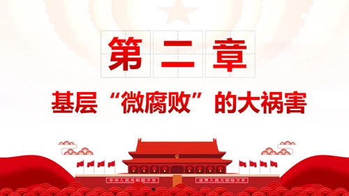 微腐败反腐倡廉从严治党廉洁从业廉洁从政PPT模板
