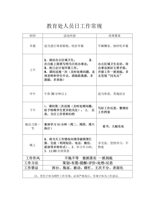 明德实验学校教育管理工作手册全册.docx