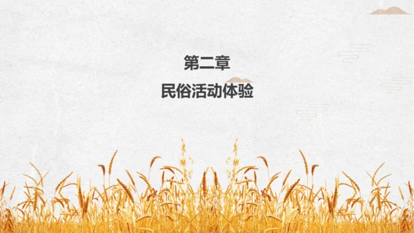 金色麦穗小满通用PPT模板