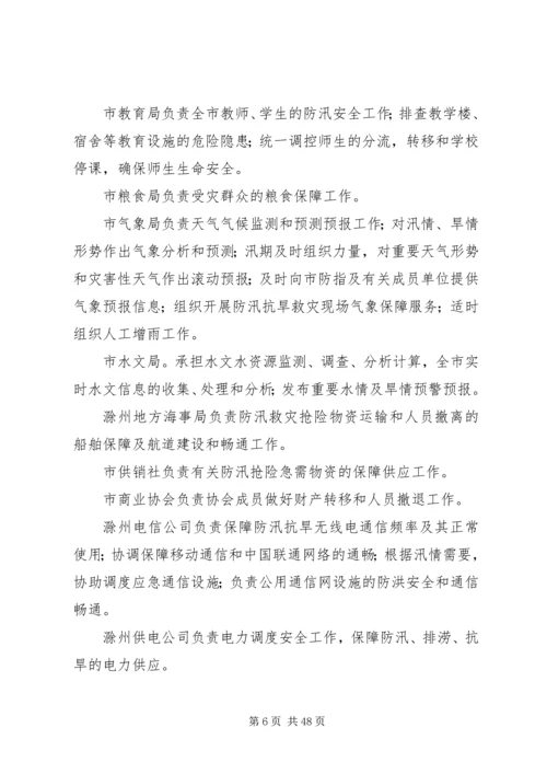 防汛抗旱应急方案范文.docx