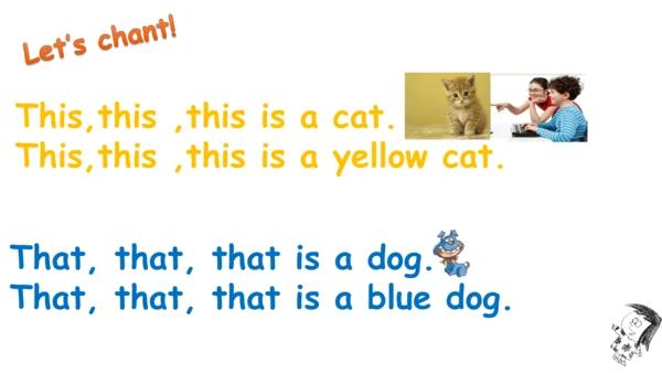 外研版（一起）一上Module 5  Unit 2 This is a yellow cat 同步备