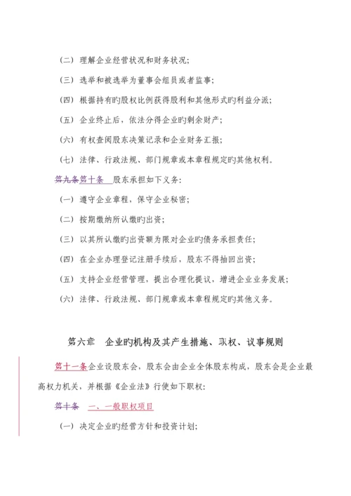 某上市公司子公司章程软件开发企业分享版.docx