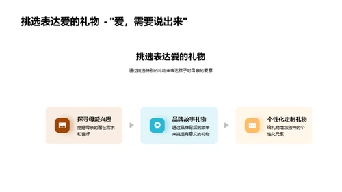 情感温度的母亲节