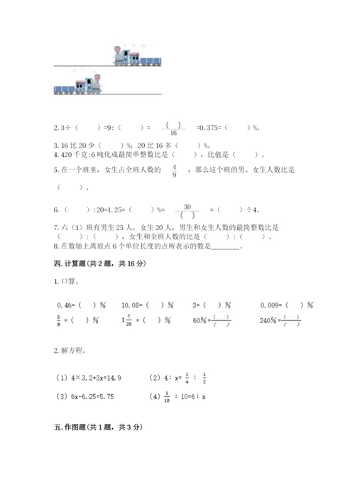 人教版六年级下册数学期末测试卷及答案（最新）.docx