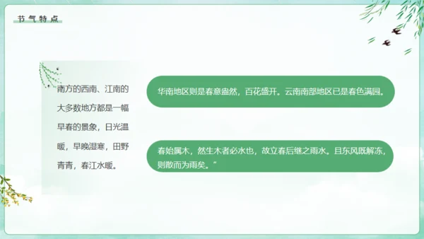 雨水节气对农业的影响通用PPT模板
