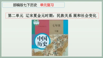 第二单元 辽宋夏金元时期：民族关系发展和社会变化  单元复习课件