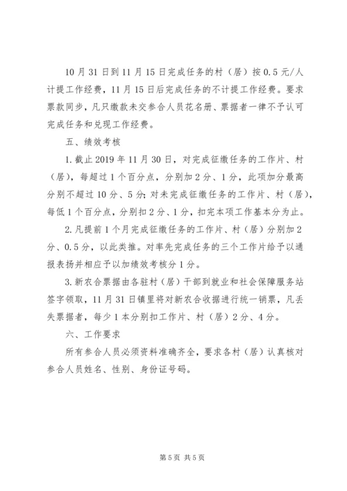 镇新型农村合作医疗实施方案 (2).docx