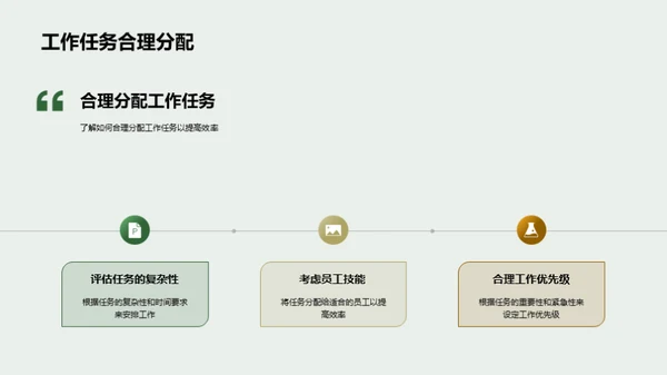 提高员工工作效率的秘诀