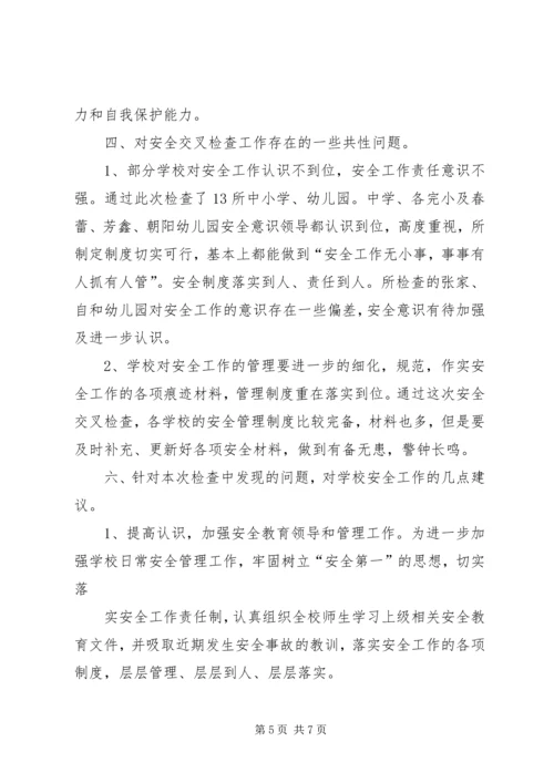 安全交叉检查专题汇报.docx