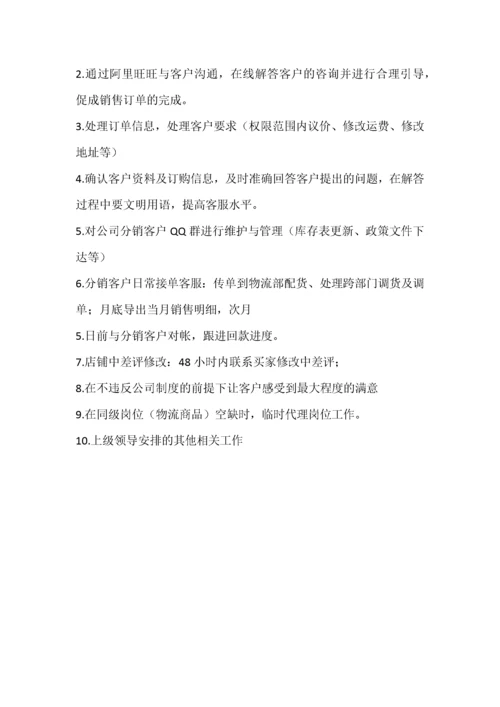 电商部岗位流程及职责.docx