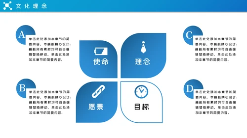 蓝色大气2020企业简介公司宣传PPT模板