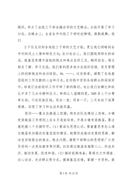 全省基层党建工作培训研讨会精神传达提纲.docx