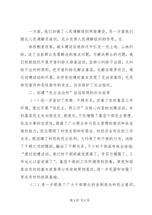 法治社区创建计划 (2).docx