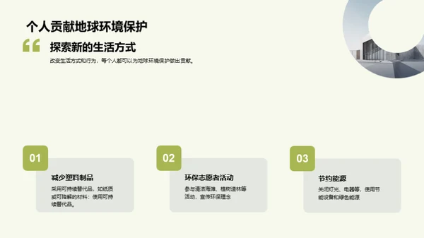 地球保护：人类共同责任
