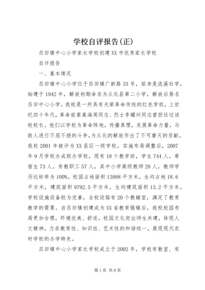 学校自评报告(正).docx