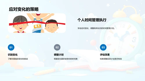 学生时效管理讲解PPT模板