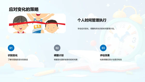 学生时效管理讲解PPT模板