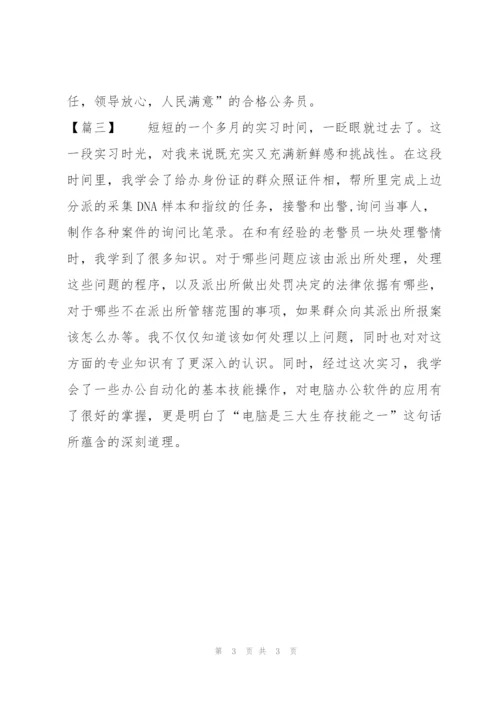 派出所实习总结结尾三篇.docx