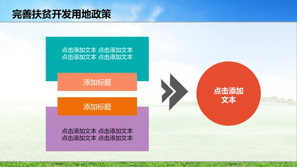 新农村精准扶贫开发工作PPT模板