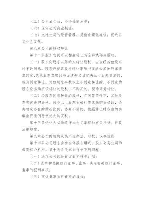 投资公司章程_1.docx