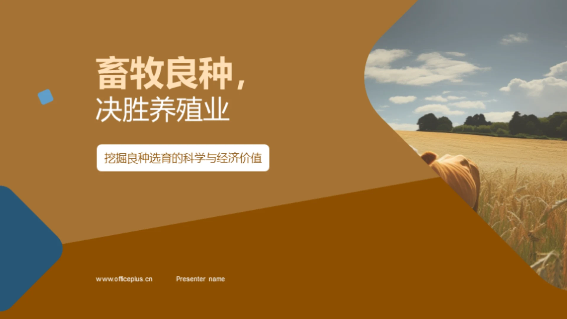 畜牧良种，决胜养殖业