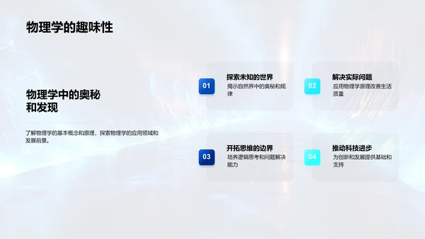 物理学在生活应用PPT模板