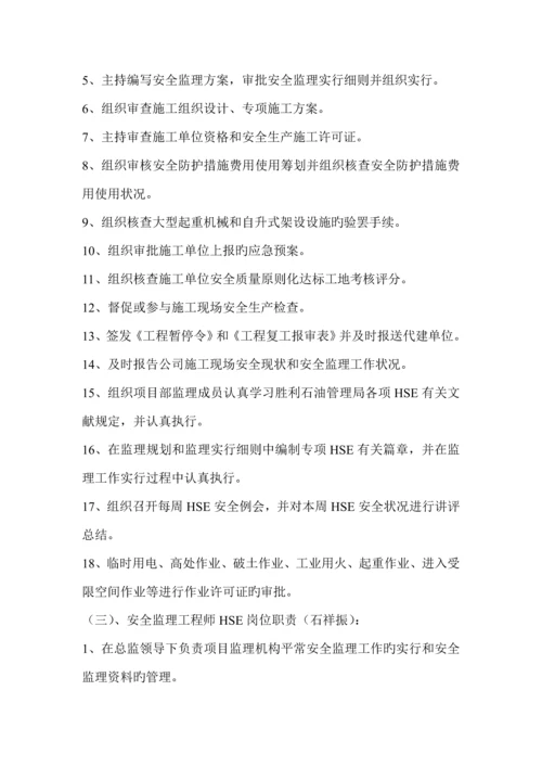 监理HSE岗位基本职责.docx