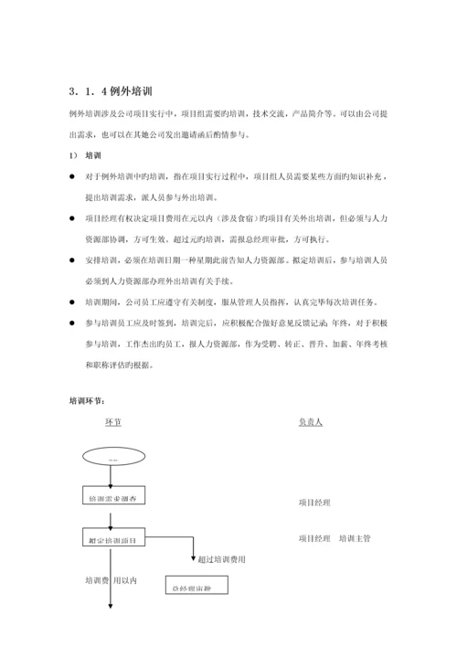 浅谈公司培训综合章程.docx