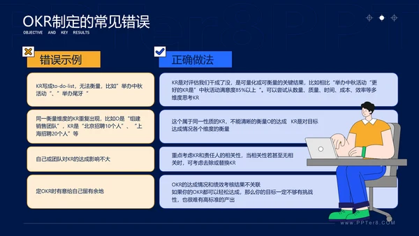 学会这几招轻松搞定OKR企业管理课ppt模板