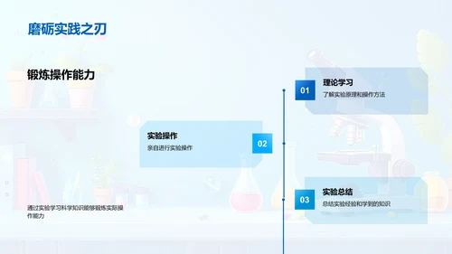 科学实验理论与实践PPT模板