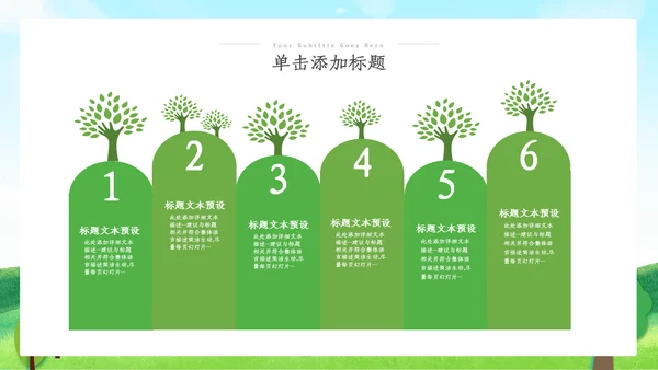 绿色环保生态环境城市绿化工作总结汇报ppt