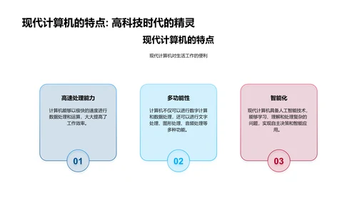 计算机应用教学PPT模板