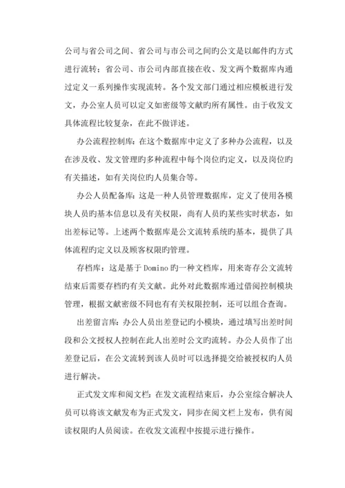OA办公系统改造专题方案.docx