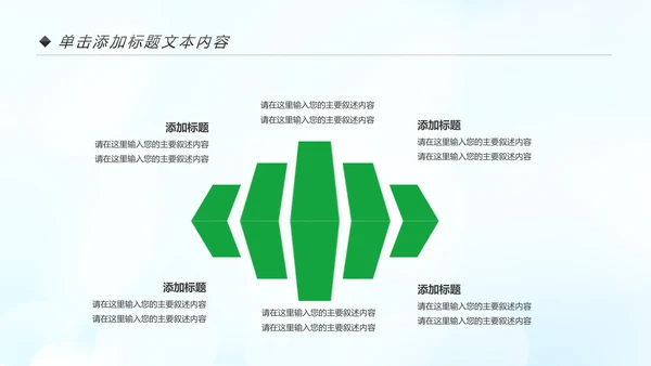 美丽中国绿色城市低碳环保节能PPT模板