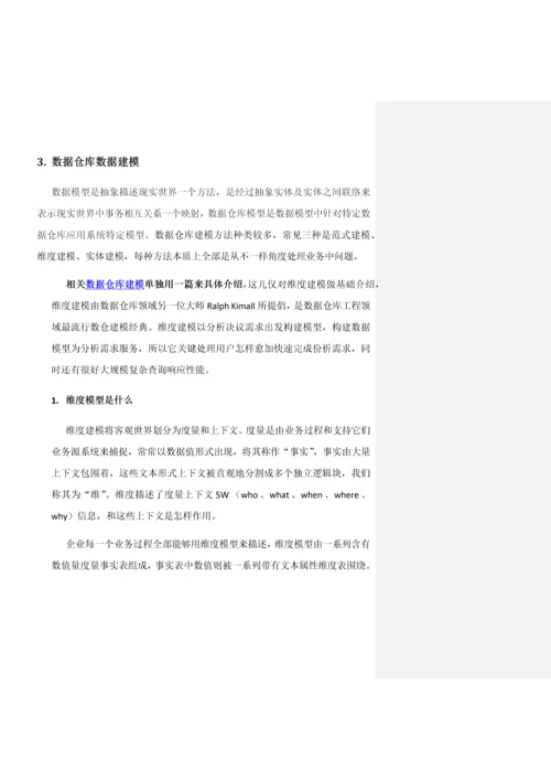 数据仓库建设专项方案.docx