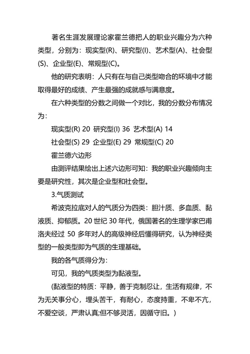 研究生个人职业发展规划