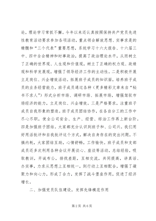 企业党建工作总结汇报.docx