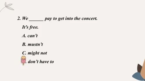 Module4 Rules and suggestion Unit 1 You must be ca
