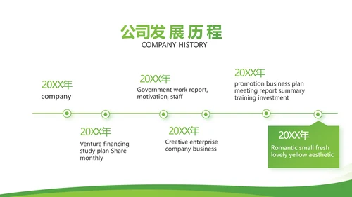 绿色大气保险公司教师工作总结计划动态PPT模板