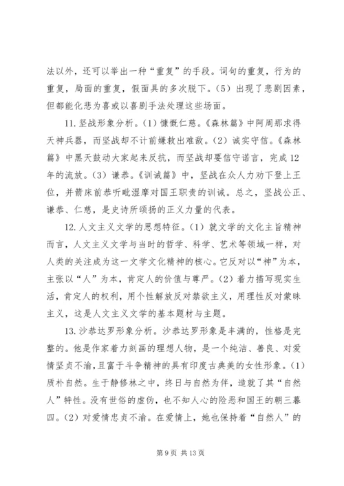 学习外国文学的心得体会 (4).docx