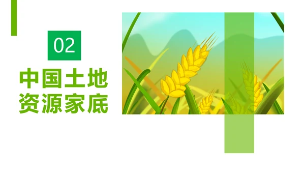 全国土地日农业耕地PPT模板