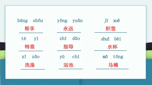 统编版2022-2023学年二年级语文下册期末单元复习第六单元知识点复习（课件）