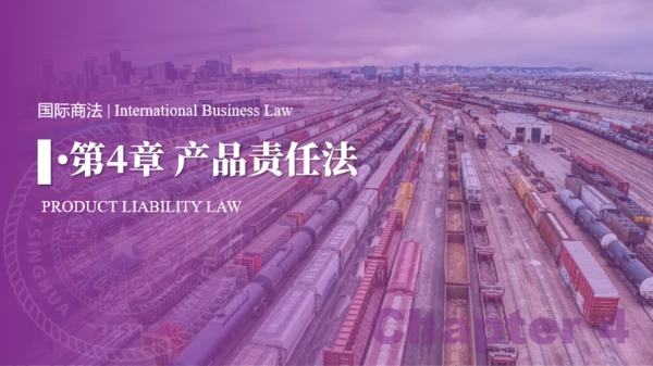 紫色学术风国际商法教学课件