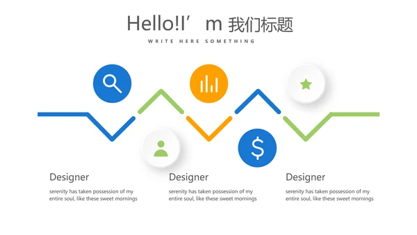 跑步骑行游泳动态PPT